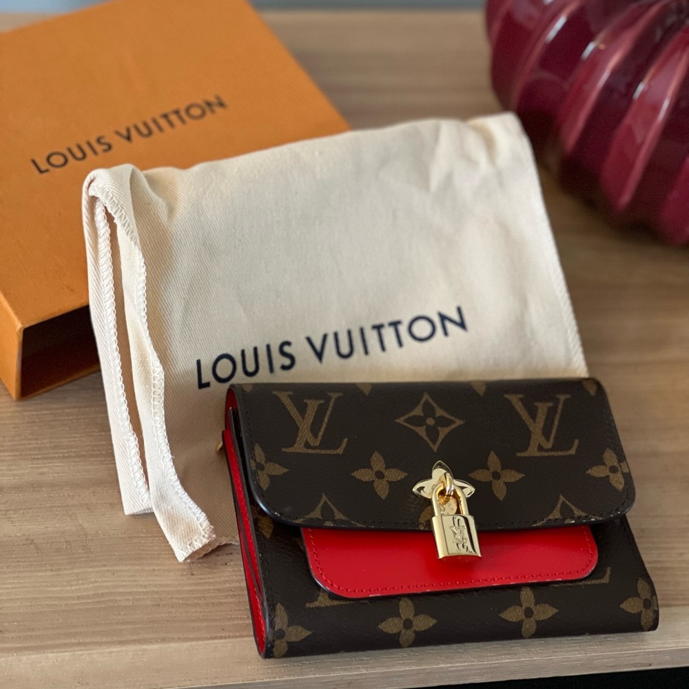 Louis Vuitton Monogram Flower Compact Wallet